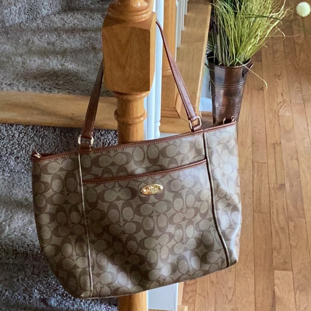 Brown Coach purse